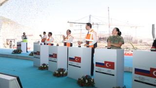 "Росатом" започна изграждането на четвърти енергоблок на първата атомна електроцентрала в Турция