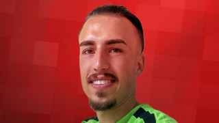 ФК ЦСКА 1948 официално представи новия си вратар Димитър Шейтанов 26 годишният