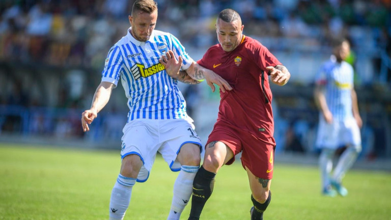 Рома се закова на третото място в Серия "А", прекъсвайки успешната серия на СПАЛ (ВИДЕО)