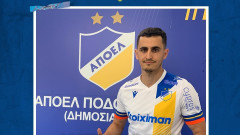 Георги Костадинов със силен мач за АПОЕЛ (Никозия)