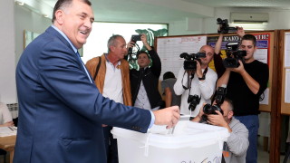 Лидерът на босненските сърби Милорад Додик е спечелил проведените вчера