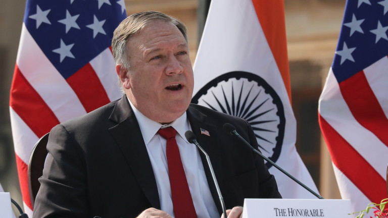 Съединените щати и Индия подписаха пакт за споделяне на чувствителни