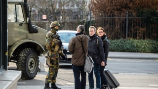 Протест на военните в Белгия срещу пенсионната реформа