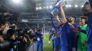 Футболистите на Челси бяха на седмото небе от щастие след триумфа