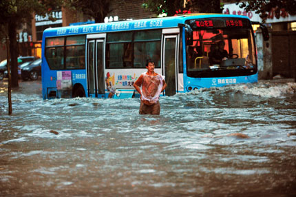 Китай под вода