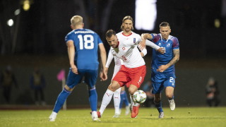 Отборът на Исландия допусна трета поредна загуба в турнира Лига