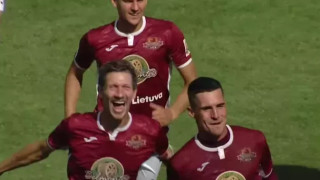 Българският нападател Наско Милев отново блесна за своя Джиугас