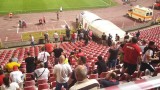 Феновете на ЦСКА скочиха на съдията, викове "Мафия!" и блъскане по тунела на "Армията"
