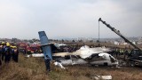  Пътнически аероплан се разруши на летището в Катманду 
