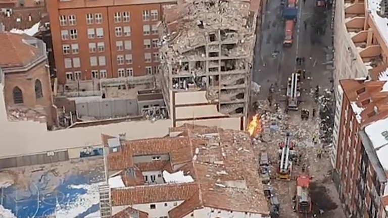Четирима са вече загиналите при експлозията в Мадрид