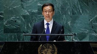 Вицепрезидентът на Китай Хан Джън каза че страната е решена