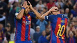 Меси, Пике и Суарес убеждават Неймар да не напуска Барселона