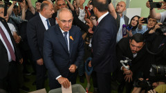 Пашинян води на изборите в Армения