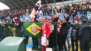 Нападателят на ЦСКА Фернандо Каранга изрази доста неуважително радостта
