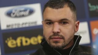 Валери Божинов бе представен официално като ново попълнение на Левски