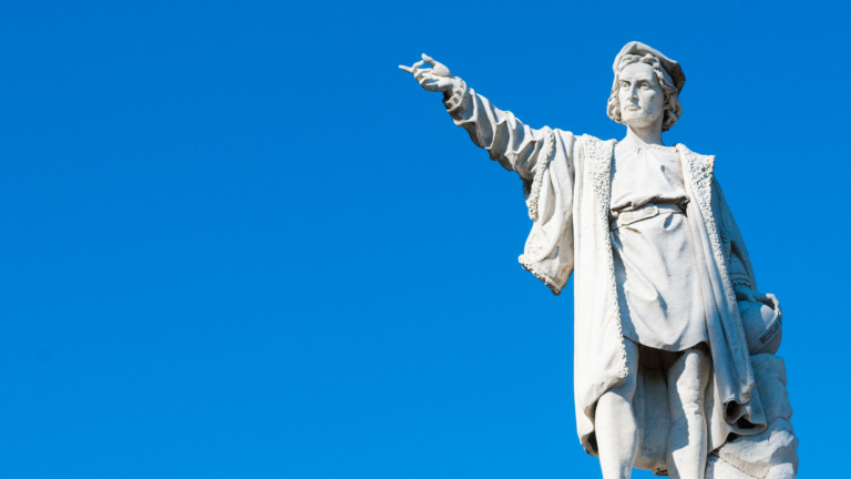 Събориха статуя на Христофор Колумб в Балтимор