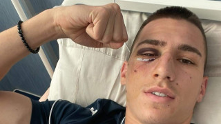 Нападателят на Ботев Враца Георги Николов е претърпял успешна