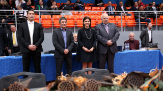 Президентът на Българската федерация по борба Христо Маринов даде