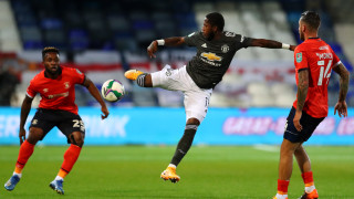 Манчестър Юнайтед спечели гостуването си на Лутън Таун с 3 0