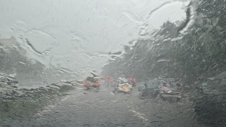 Градушка е паднала в Самоков Ледените късчета са били с