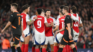 Арсенал постигна мининална победа с 1 0 срещу Шахтьор Донецк в