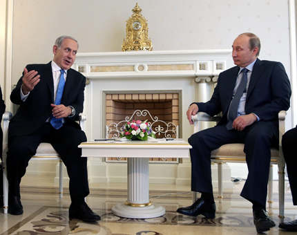 Нетаняху се среща с Путин заради намесата на Русия в Сирия