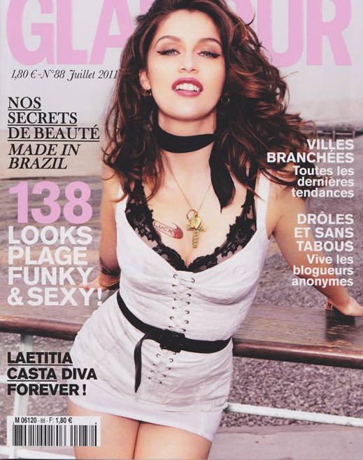 Летисия Каста украси френския GLAMOUR