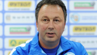 Бившият футболист и треньор на ЦСКА Ангел Червенков който изведе