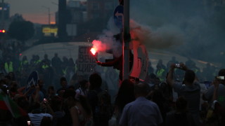 Арестуваха до 72 часа 25-годишен за хулиганство по време на протест