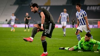 Реал Сосиедад 0 2 Манчестър Юнайтед 60′ МакТоминей е