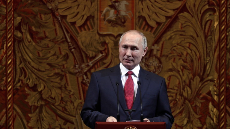 Президентът на Русия Владимир Путин не поздрави за Нова година