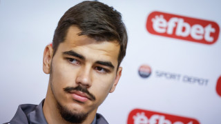 Нападателят на ФК ЦСКА 1948 Евгений Сердюк бе избран