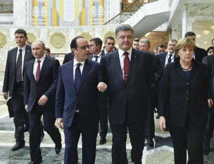 Краят на преговорите в Минск бил само почивка. Разговорите продължават