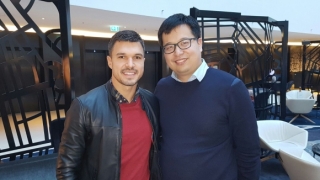Посрещнаха Божинов като световна звезда в Китай (ВИДЕО)
