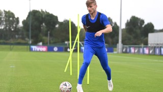 Новата звезда на Челси Тимо Вернер вече проведе първа