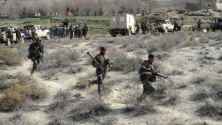 Войници от афганистанските специални части които се сражаваха заедно с