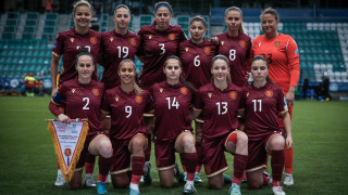 Представителният отбор на България по футбол за жени завърши при