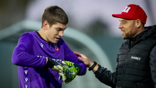 Един от новите футболисти на ЦСКА вратарят Фьодор Лапухов