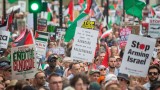 Десетки хиляди призоваха в Лондон за мир в Газа и Иран 
