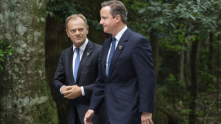 Председателят на Европейския съвет Доналд Туск твърди че бившият премиер