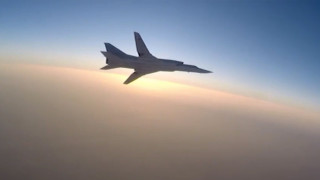 Руски стратегически бомбардировач Ту 22М3 се разби в понеделник в Иркутска