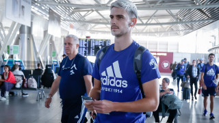 Един от любимците на феновете на Левски Илиян Стефанов пропусна