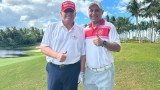 Стоичков разцъка голф с Доналд Тръмп
