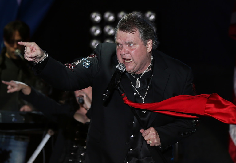 Meat Loaf на концерт в подкрепа на Републиканската партия