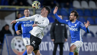 Спартак Варна 2 0 Хебър Пазарджик 45′ Начало на