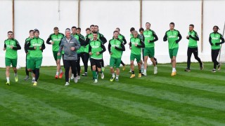 Берое проведе днешната си тренировка в района на Тюрклер където