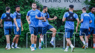 Левски продължава да се подготвя за предстоящия европейски мач срещу