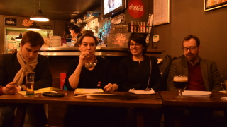 Междунардона трупа чете „Перо от пеликан“ в Брюксел