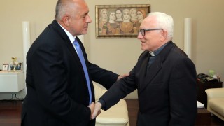Министър председателят Бойко Борисов се срещна с апостолическия нунций в България