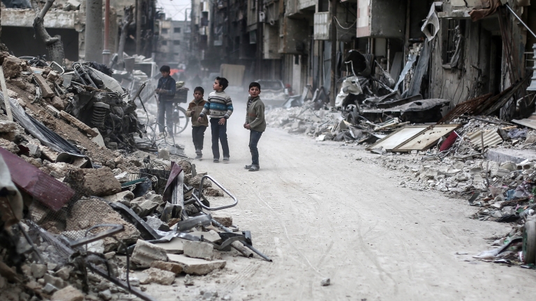 Касетъчни бомби сеят смърт на цивилни в Сирия
